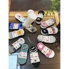 Kit 3-12 Pares Sapatilha feminina de bichinho estampas