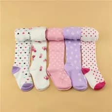 Meia Calça Fio 80 Grossa Frio Menina Infantil Varias Estampas promo atacado
