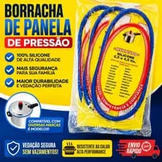 Borracha de Panela de Pressão Silicone 4,5L e 7L Pino Válvula Borracha Panela Pressão