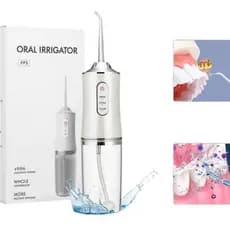Irrigador Dental Oral Portátil Recarregável USB 220ml Promoção Limpeza Bocal Jato Forte