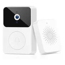 Campanhia Interfone Inteligente Câmera E Áudio Wi-fi Externa