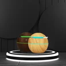 mini Umidificador Vaso/ Bola de ar aromatizador difusor de ambiente USB tipo madeira -Envio imediato_