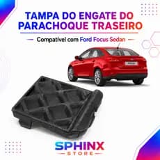 Tampa Reboque Guincho Ford Focus Sedan 2014 2015 2016 2017 Traseira