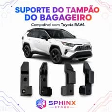 Suporte do tampão do bagageiro da Toyota RAV4