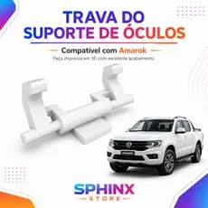Trava Suporte Porta Óculos Volkswagen Amarok 2011 a 2021