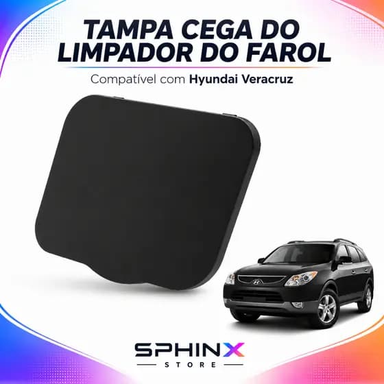 Tampa cega do limpador lavador de farol da Hyundai Veracruz