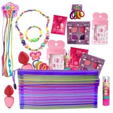 Kit Maquiagem Infantil BARATA Menina Completo Com necessaire 15 ITENS Modelo Blogueirinha