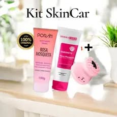 Kit skin care limpeza de pele rosa mosqueta