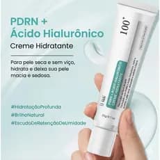 Creme  Facial PDRN e Ácido Hialurônico 20g Original importado Clareador Uniformiza a Pele Nutrição Antissinais