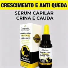 Sérum Para Fortalecer o Crescimento Capilar Antiqueda Poderoso Linha Crina E Cauda Cabelo Fortel
