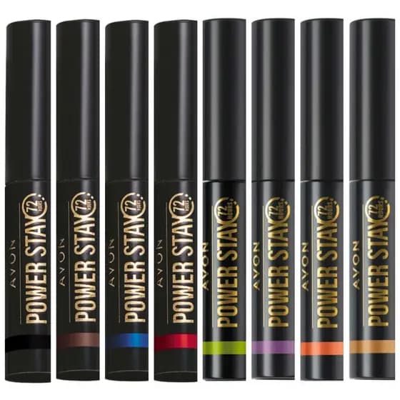Delineador Liquido Avon Power Stay 72 horas Preto Intenso