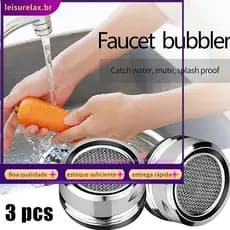 < SULA > 3 Bicos Mistos De Filtro Substituível De Aerador De Torneira De Economia De Água De Latão Para M24
