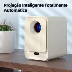 Projetor inteligente Ultra HD Home Theater 4k Projetor portátil Wifi Android