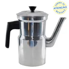 Cafeteira Bule Para Café Leite Chá Nº 4 Em Alumínio 2 Litros