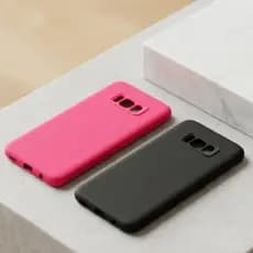 Capa Samsung Galaxy S8 Plus Preta Silicone TPU Anti-Impacto