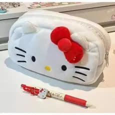 Estojo de Pelúcia Hello Kitty