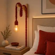 Luminária Para Cabeceira De Cama Abajur Quarto Pendente Decoração Para Casa