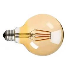 Lâmpada Decorativa Filamento De Led Globo G80 4w Ambar 2200k Cor da luz Quente 110V/220V