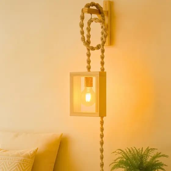 Luminária de Parede Cabeceira Abajur Para Quarto Decoração Casa - Arandela Retrô