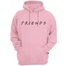 Blusa Moletom Friends Capuz Canguru Unissex