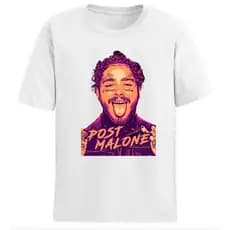 Camiseta Algodão Tshirt Post Malone Unissex
