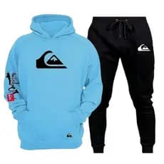 Conjunto Premium Quiksilver Moletom Canguru e Calça Jogger Estiloso