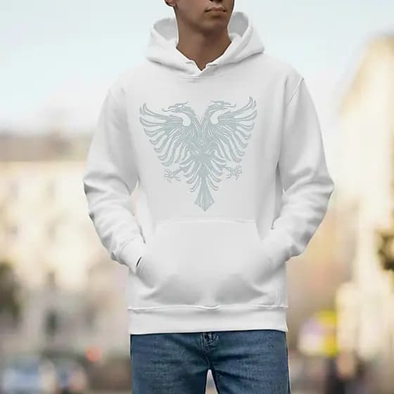 Moletom Canguru Cavaler Minimalista Plus Size Lançamento Capuz Inverno Casaco Algodão Confortável