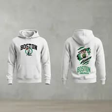 Moletom Canguru Boston Basquete Plus Size Lançamento Capuz Inverno Casaco Frio Algodão Confortável
