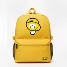 Mochila Escolar Adulto Leozin Youtuber Emily Vick Estampada Infantil Nylon Lançamento Volta Aulas