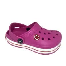 Sandalia babuche infantil Yvate pink BGX061