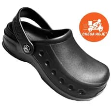 Sandalia Babuche Sapato Profissional Antiderrapante Enfermagem Trabalho BGX75X