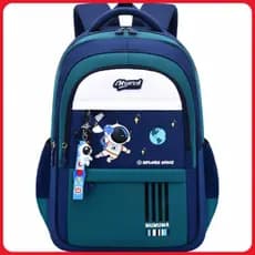 Mochila Espacial de Astronauta para Meninos e Meninas, Estudantes do Ensino Fundamental e Médio, Mochila Escolar Infanti