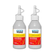 Kit 2 Colas de silicone para artesanato Tek Bond transparente 60ml