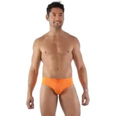 Sunga Slim Laranja Silk Gel Garda Uomo