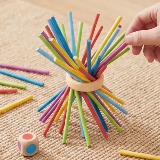 Jogo De Tabuleiro Montessori Contando Reconhecimento De Cores De Matemática Básica Para Meninos E Meninas Com Mais De 3