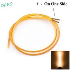 Peças Da Lâmpada DARO Edison , 25mm 80mm 110mm 128mm 190mm 300mm 352mm DC3V Conduziu O Filamento Flexível , Mesmo Pólo
