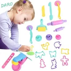 Acessórios De Argila De Modelagem DARO , Mini Molde De Plasticina 3D Criativo DIY , Animal Seguro Kit De Ferramentas De