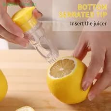 [MYBR] Espremedor Manual De Frutas Cítricas De Plástico Mini De Limão Laranja Fácil Extrator De Suco Frescor Preservando