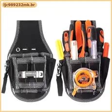 [MYBR] Multifuncional Nylon Tecido Ferramenta Cinto Chave De Fenda Kit Titular Bolsa De Ferramentas Poeta [WELL]