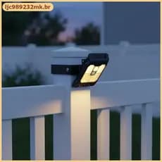 [MYBR] Nova Lâmpada De Clipe Solar 2024 Atualizada Tecnologia De Sensor Inteligente Luz De Pátio Externa À Prova D'água