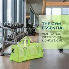 Bolsa De Viagem Em PVC MSEADA , Esportiva À Prova D'água De Grande Capacidade Para Academia Transparente De Ombro Fitnes