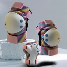 Equipamento De Proteção Infantil  , Protetores De Pulso , Cotoveleiras Ajustáveis Para Scooter , Absorventes De Ch