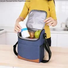 Sacos Térmicos Isolados LACYES , Saco Portátil Impermeável Do Refrigerador Gelo , Caixa Térmica Durável Espessada Alimen