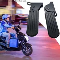 LACYES 1 Par De Pedais Traseiros De Bicicleta , Pedal Universal Antiferrugem Para Assentos De Assento Traseiro Estável E