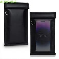 Bolsa De Blindagem AURENNE , Faraday Retardadora De Bloqueio De Sinal , Bloqueador De Telefone Celular Preto Com Proteçã