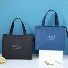 Sacos Térmicos ISITAB Pretos Unissex Caixa De Armazenamento De Alimentos Bolsas Com Isolamento Térmico Sacola De Comida