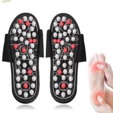 Sapatos De Massagem Nos Pés ISITAB , Chinelos De Acupressão Giratórios Unissex , Sandálias De Reflexologia Saudáveis Ant
