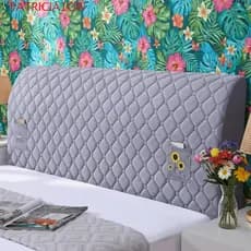 PATRICIA1OW Capa De Cabeceira , Proteção Contra Poeira Espessada Minimalista Cabeça De Cama Lavável À Prova De