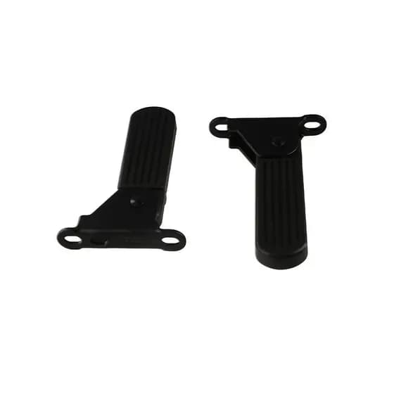 1 Par De Pedais De Assento , Traseiros De Bicicleta Convenientes Antiferrugem , Pedal Traseiro Estável Universal