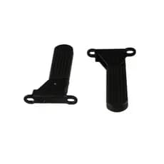 1 Par De Pedais De Assento , Traseiros De Bicicleta Convenientes Antiferrugem , Pedal Traseiro Estável Universal